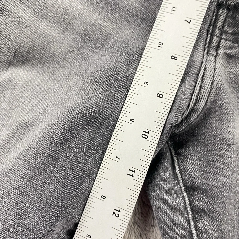Lucky Brand 411 Athletic Taper Jeans Mens 30x29 Gray Denim Mid Rise